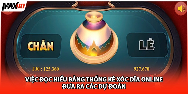 Việc đọc hiểu bảng thống kê xóc dĩa online đưa ra các dự đoán